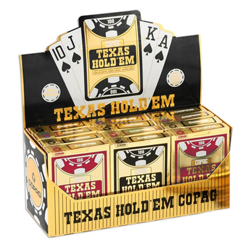 Baralho de Poker Texas Hold'em Dourado - Copag Loja
